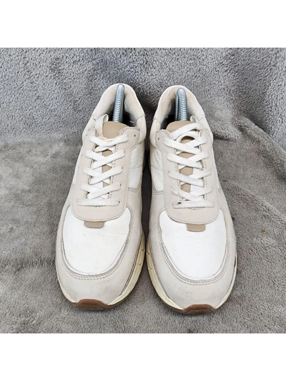 Madewell Shoes Unisex Womens Size 9 Mens Size 7.5 White Leather Sneakers *Read*